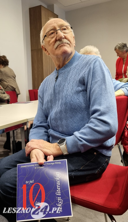10 lat sekcji literackiej UTW w Lesznie