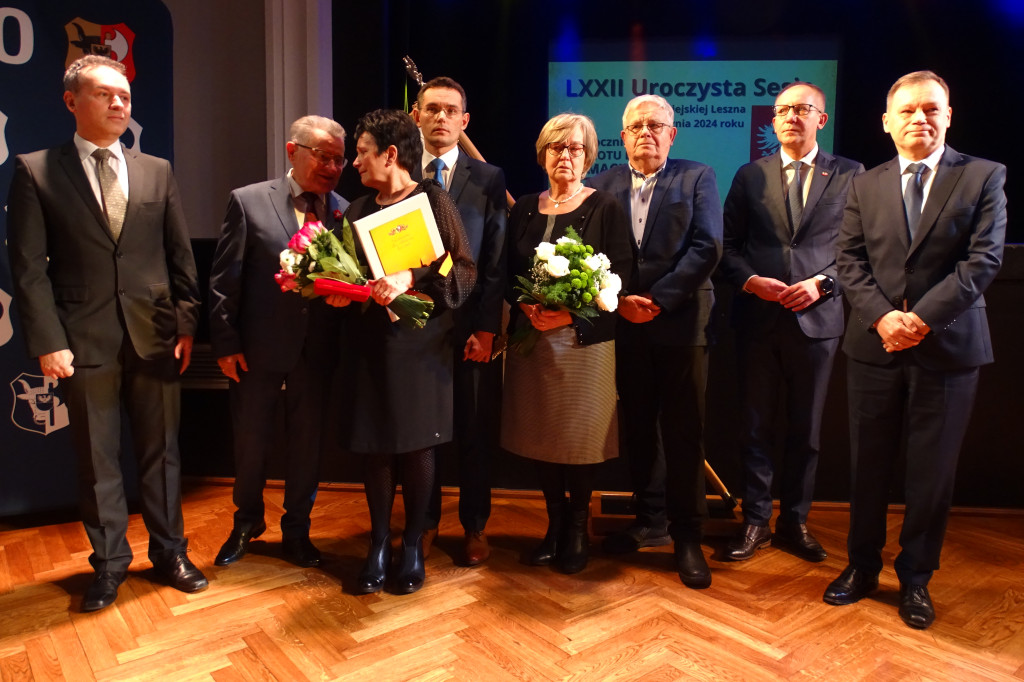 Nagrodzeni za pracę dla Leszna