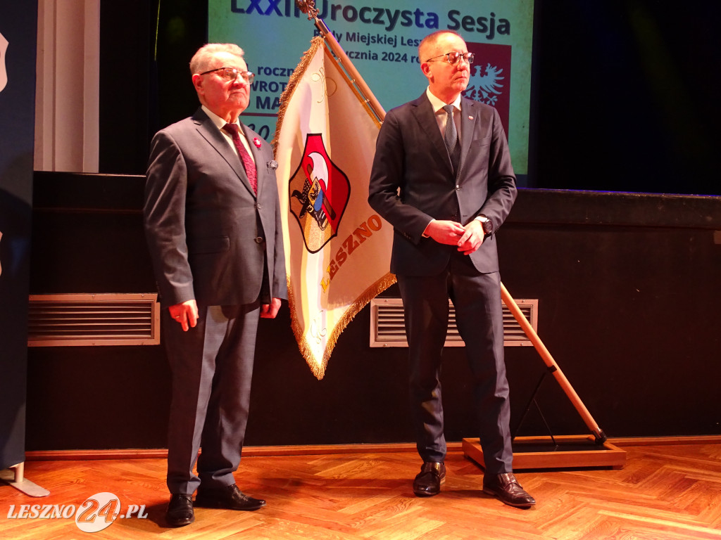 Nagrodzeni za pracę dla Leszna