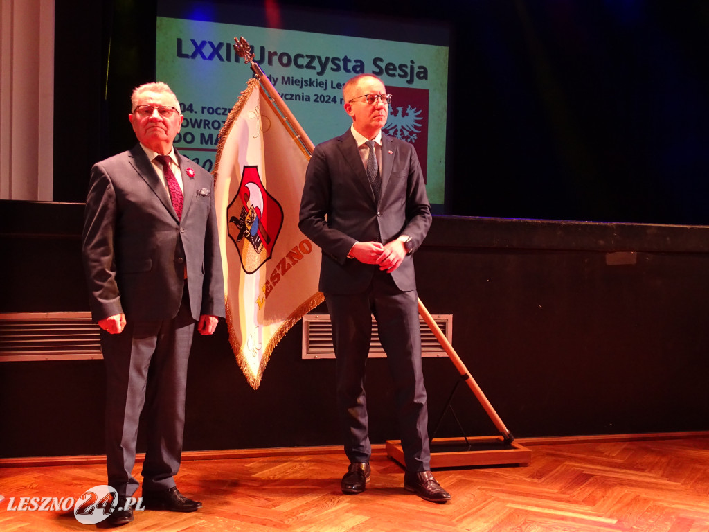 Nagrodzeni za pracę dla Leszna