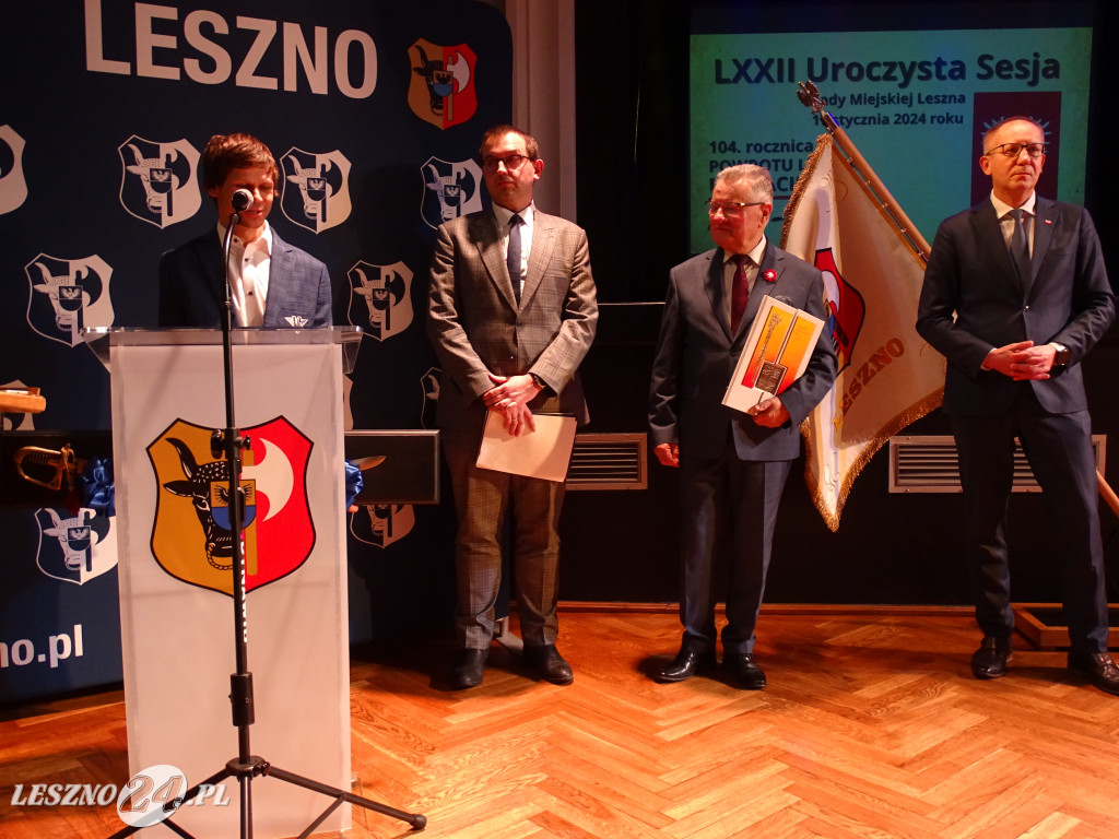 Nagrodzeni za pracę dla Leszna