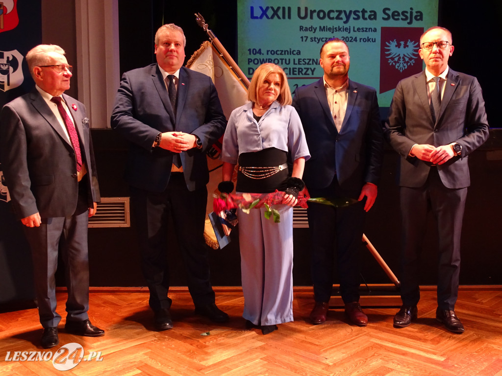 Nagrodzeni za pracę dla Leszna