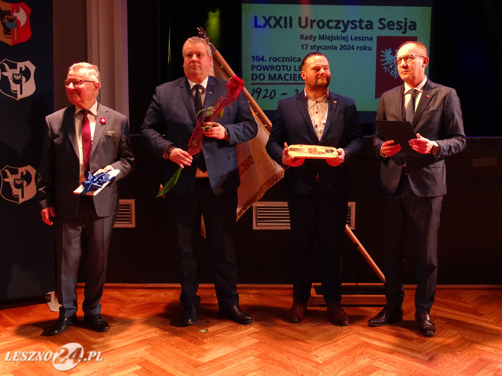 Nagrodzeni za pracę dla Leszna