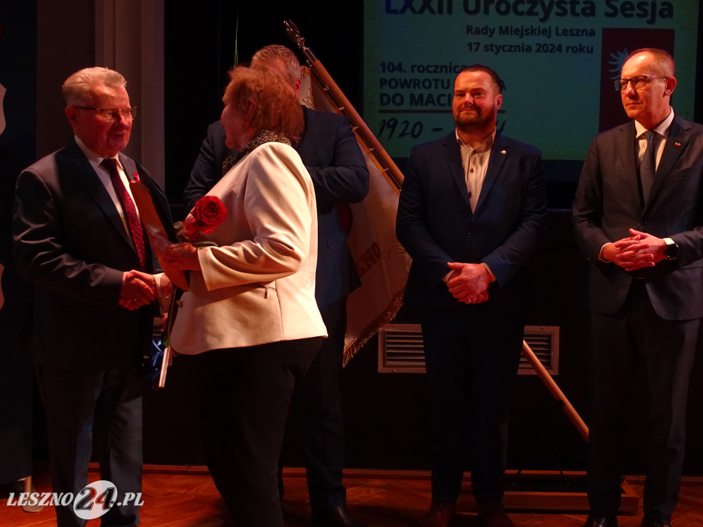Nagrodzeni za pracę dla Leszna