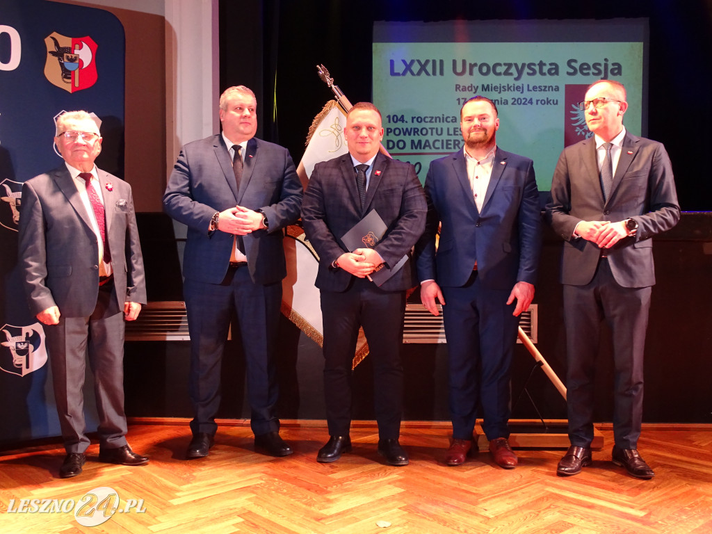 Nagrodzeni za pracę dla Leszna