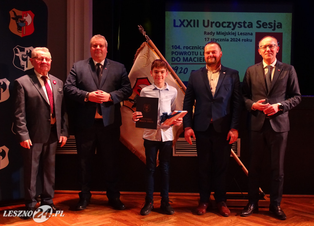 Nagrodzeni za pracę dla Leszna