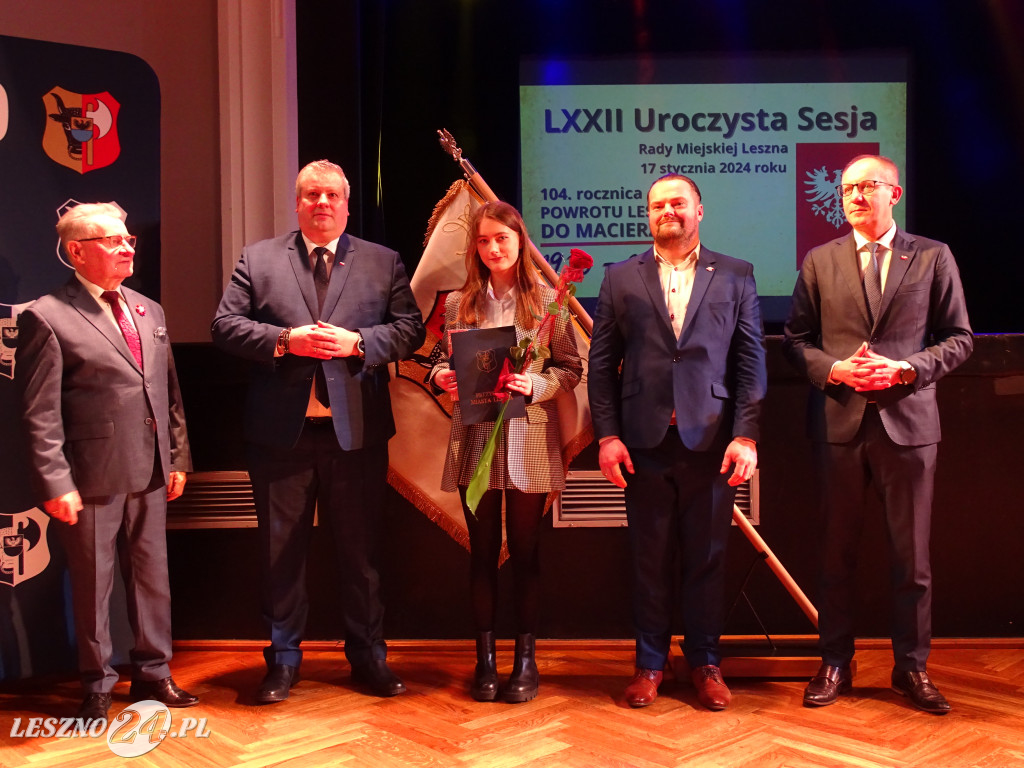 Nagrodzeni za pracę dla Leszna