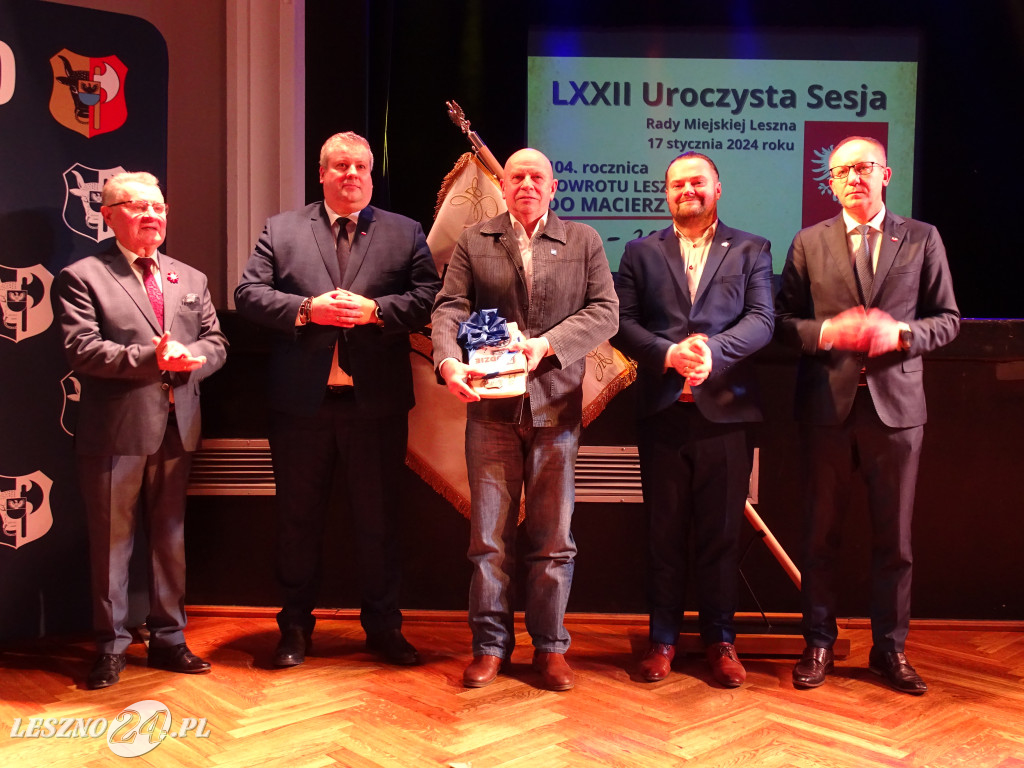 Nagrodzeni za pracę dla Leszna