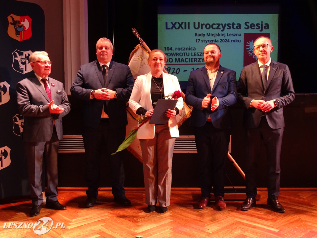 Nagrodzeni za pracę dla Leszna