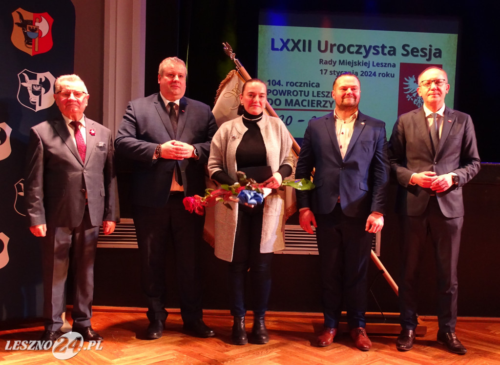Nagrodzeni za pracę dla Leszna