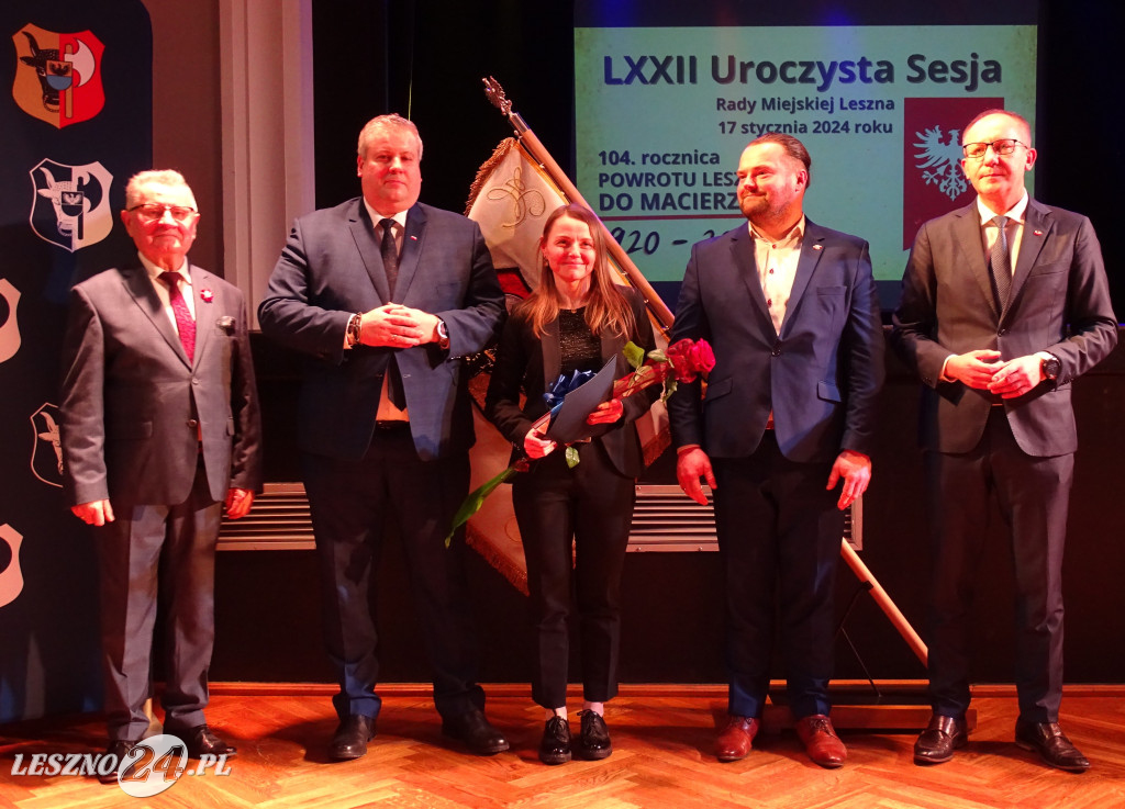 Nagrodzeni za pracę dla Leszna