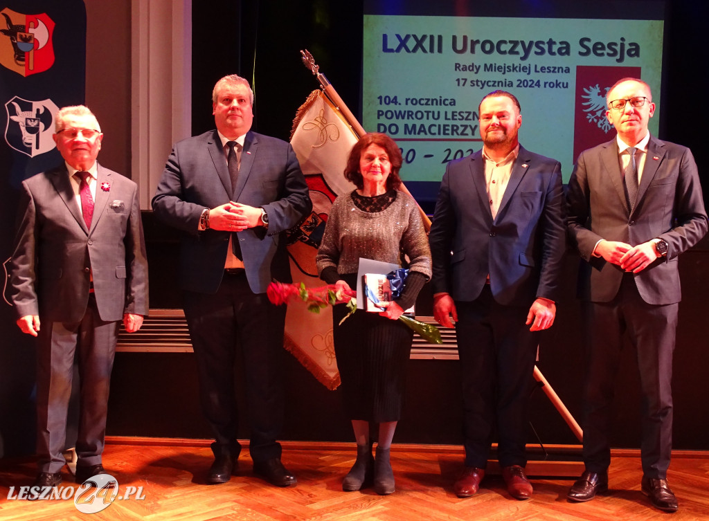 Nagrodzeni za pracę dla Leszna