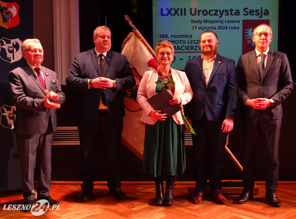 Nagrodzeni za pracę dla Leszna