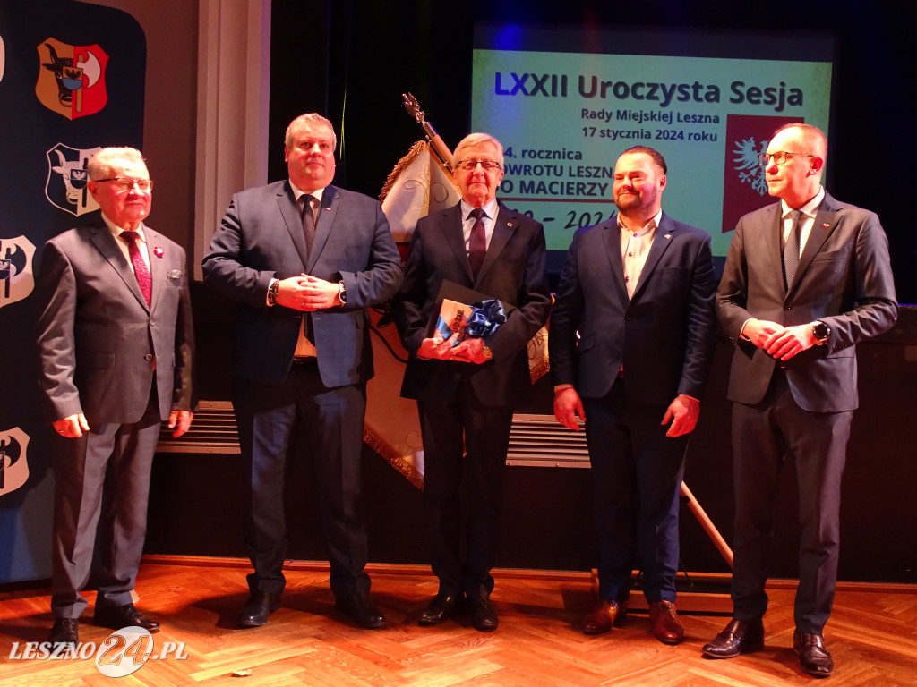 Nagrodzeni za pracę dla Leszna