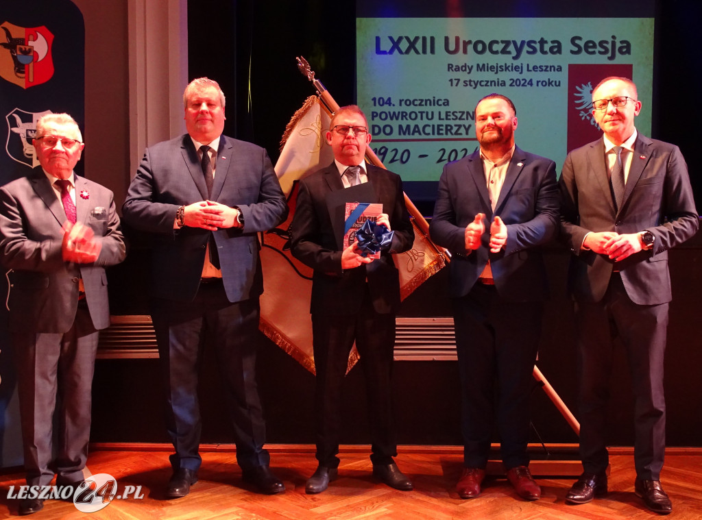 Nagrodzeni za pracę dla Leszna