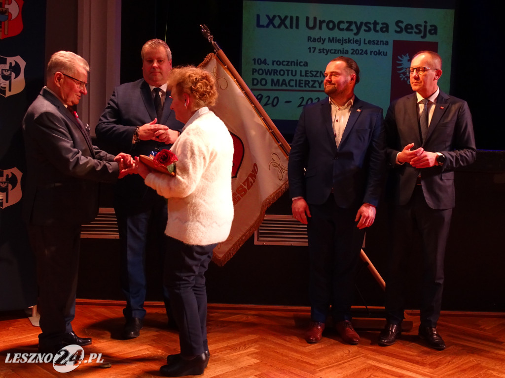 Nagrodzeni za pracę dla Leszna