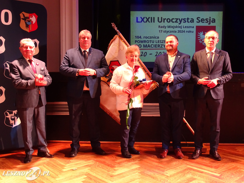 Nagrodzeni za pracę dla Leszna