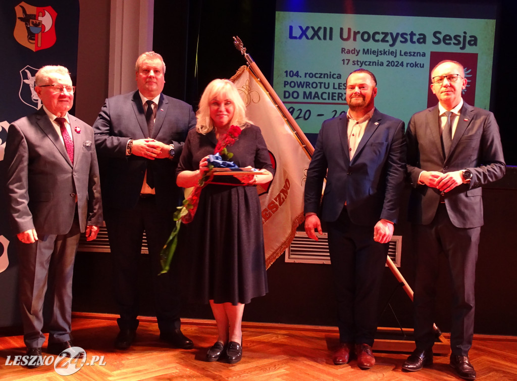 Nagrodzeni za pracę dla Leszna