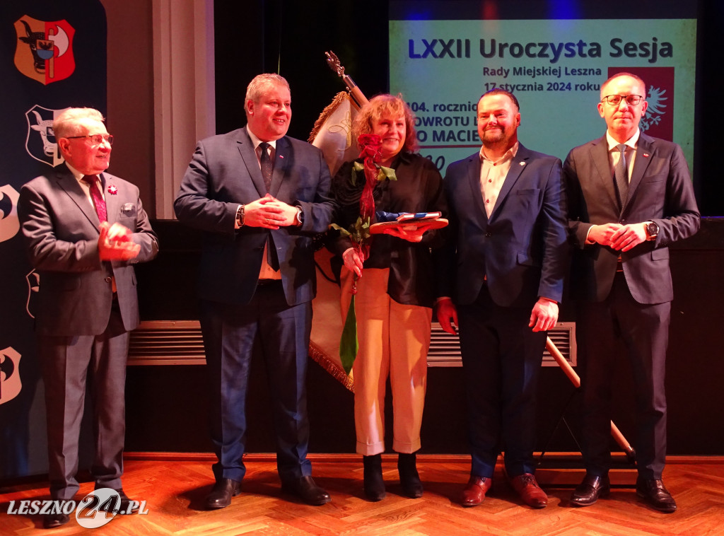 Nagrodzeni za pracę dla Leszna