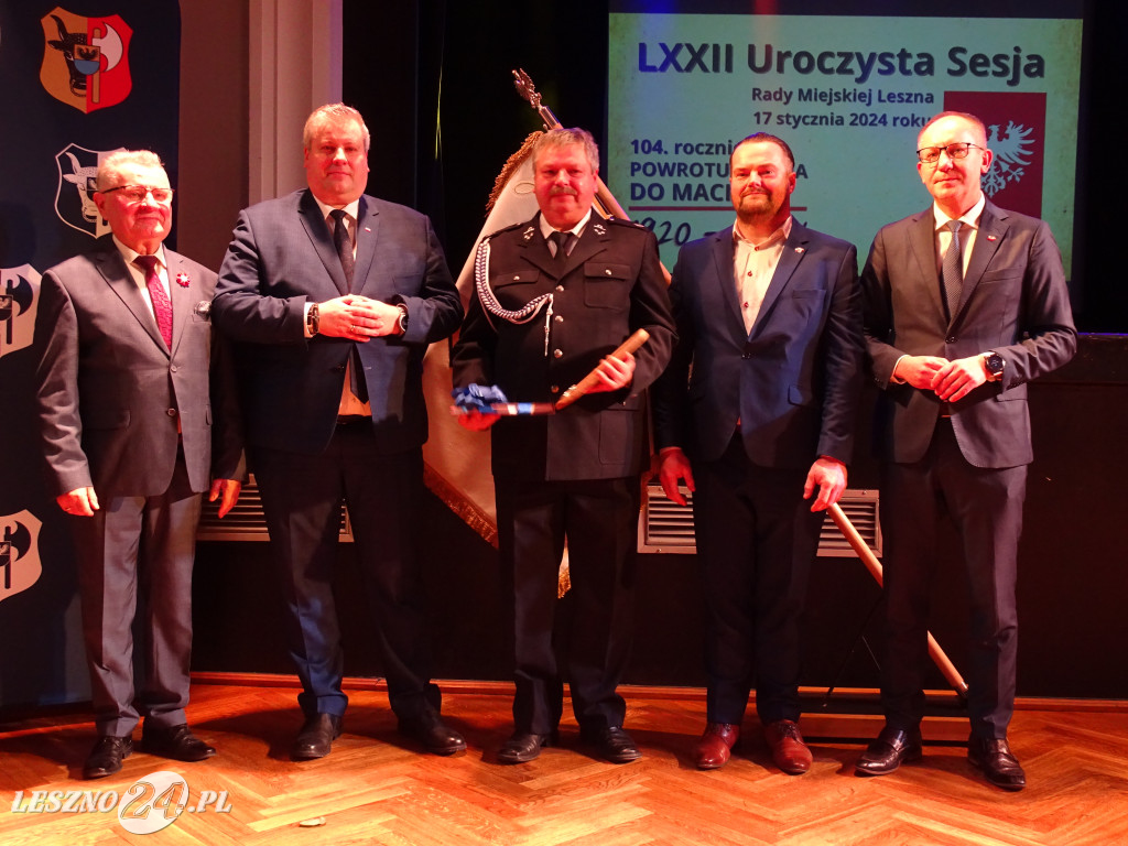Nagrodzeni za pracę dla Leszna