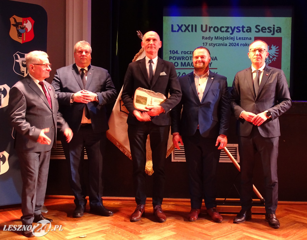 Nagrodzeni za pracę dla Leszna