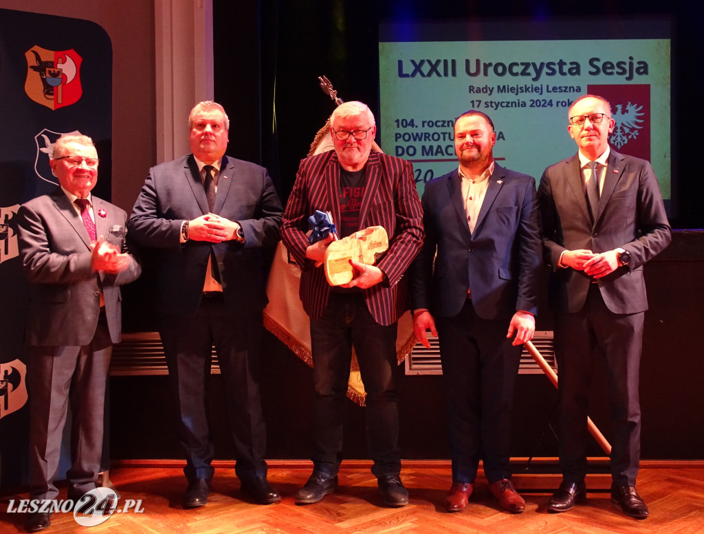 Nagrodzeni za pracę dla Leszna