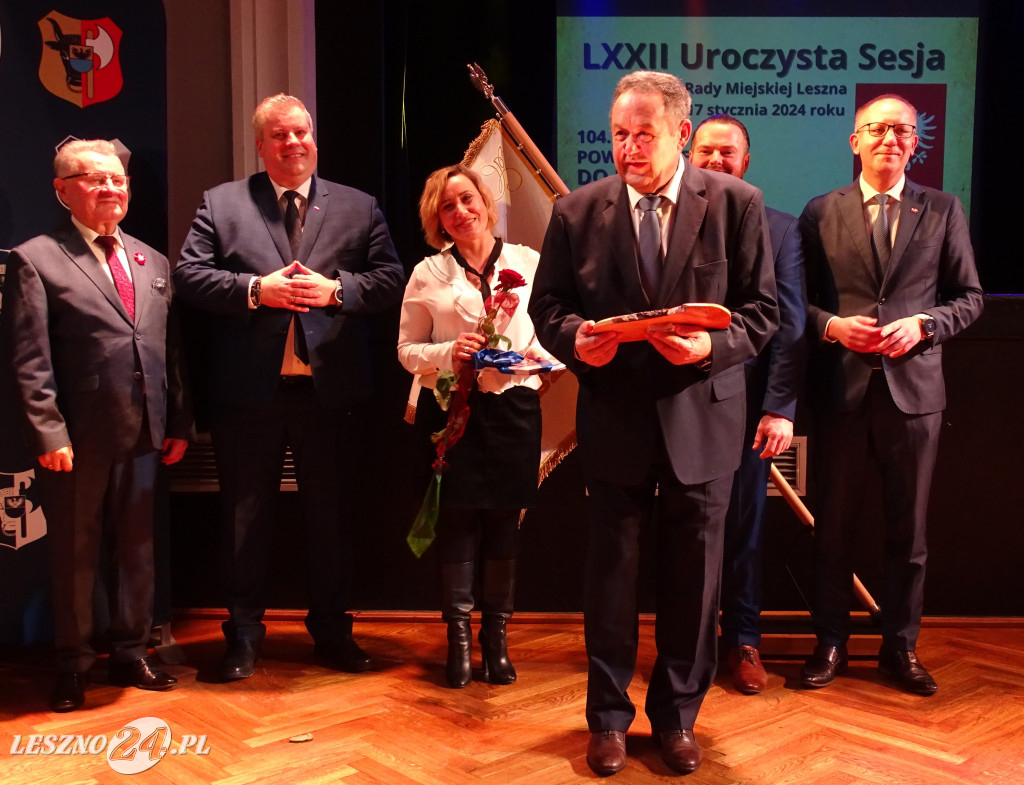 Nagrodzeni za pracę dla Leszna