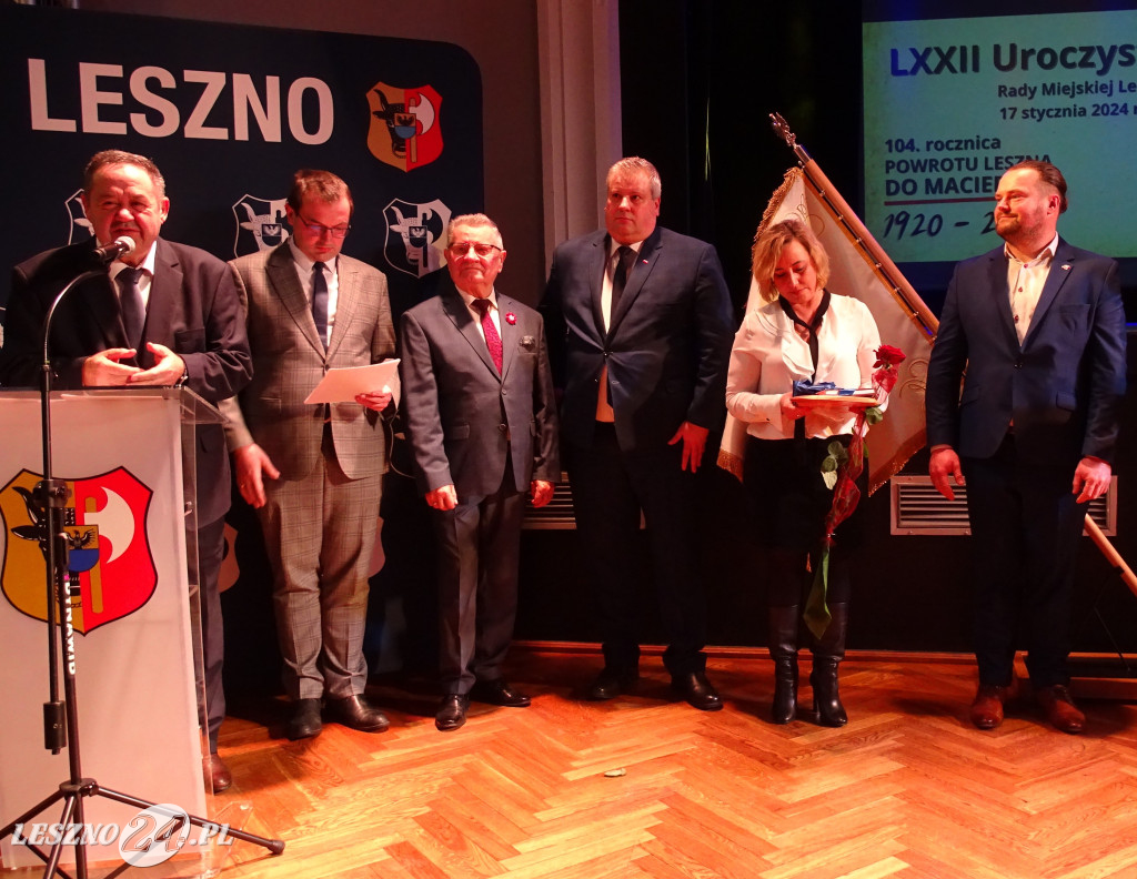 Nagrodzeni za pracę dla Leszna