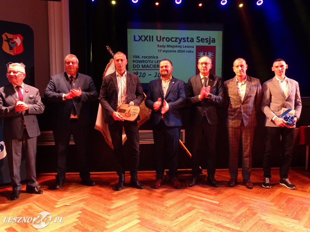 Nagrodzeni za pracę dla Leszna