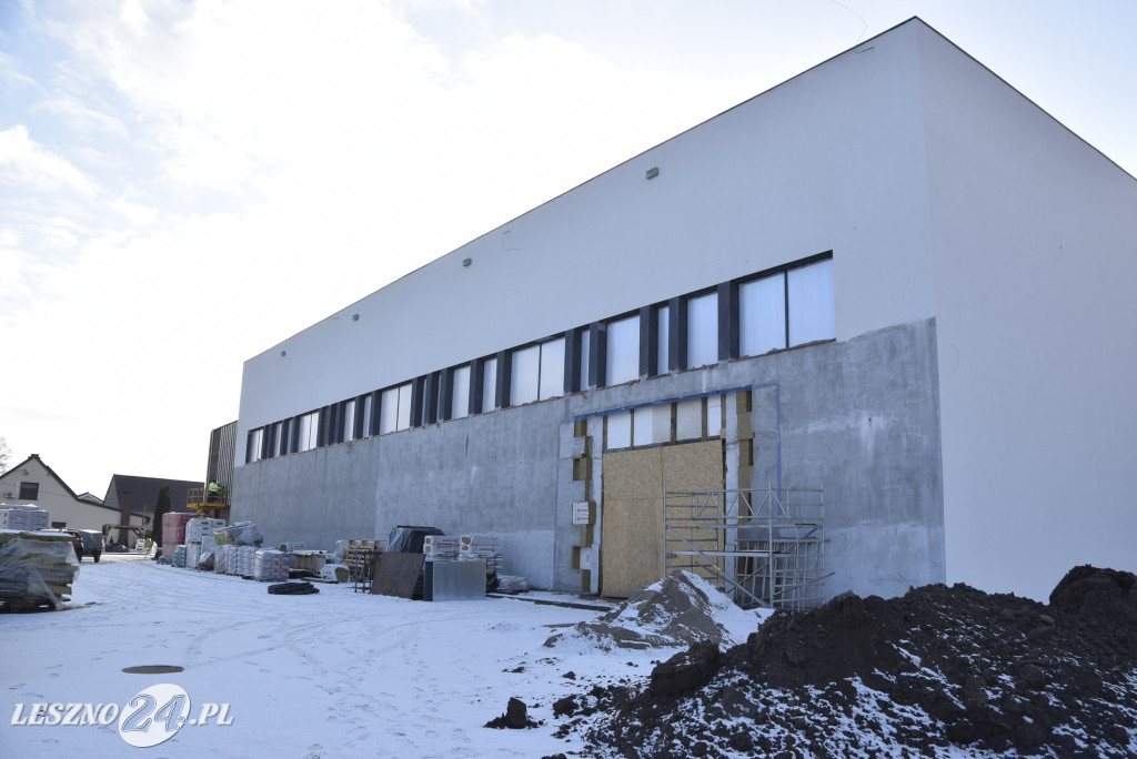 Budowa hali sportowej w Wilkowicach