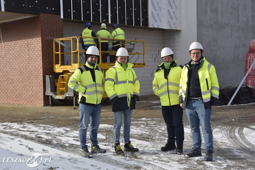 Budowa hali sportowej w Wilkowicach