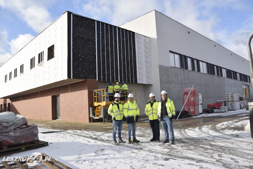 Budowa hali sportowej w Wilkowicach