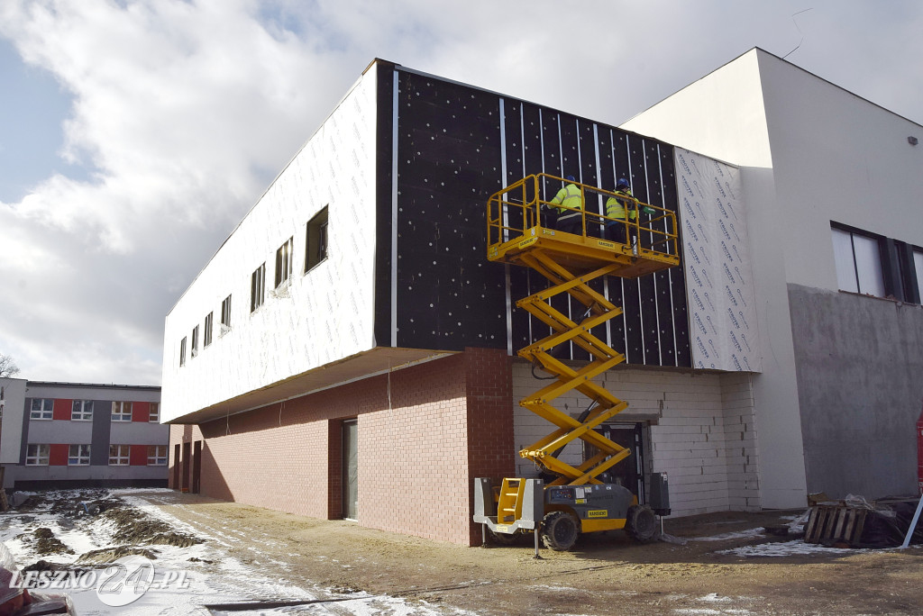 Budowa hali sportowej w Wilkowicach