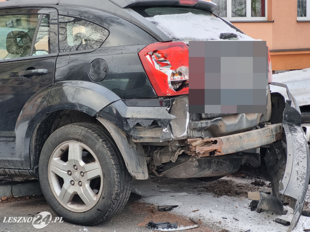 Trzy auta uszkodzone