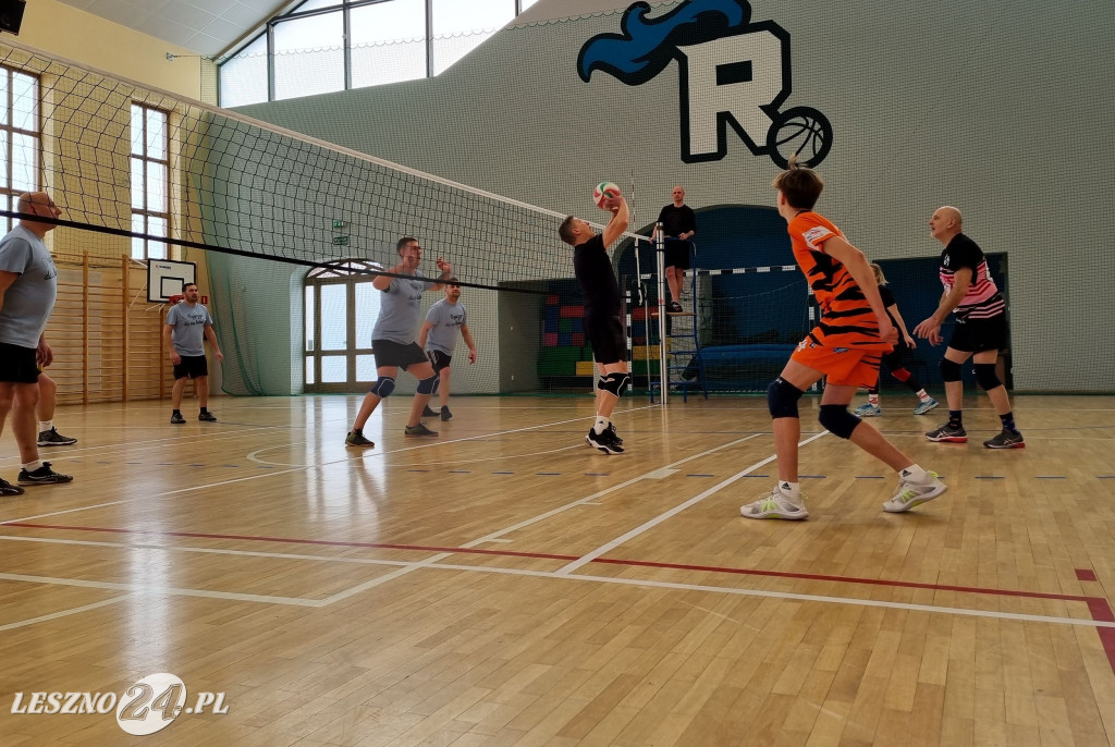 Turniej siatkówki w Rydzynie