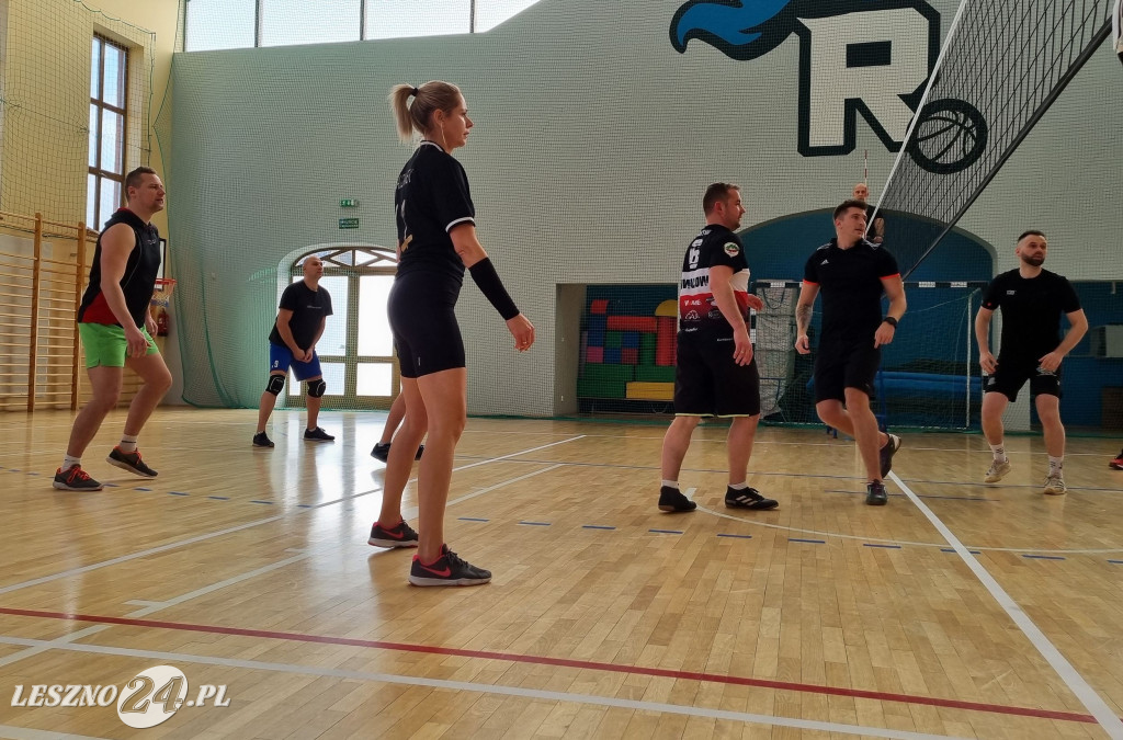 Turniej siatkówki w Rydzynie