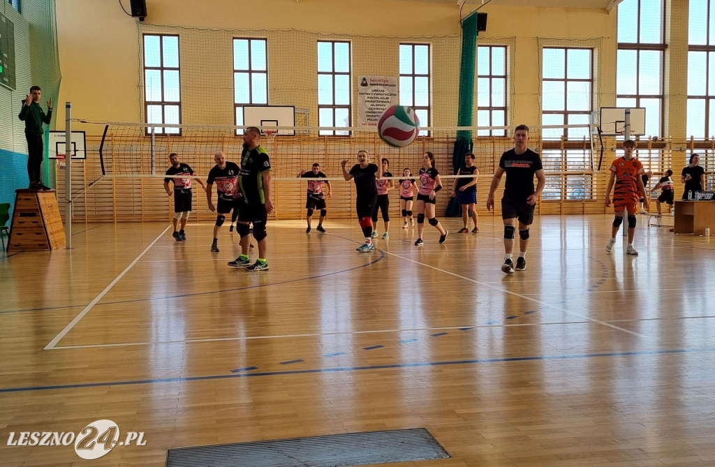 Turniej siatkówki w Rydzynie