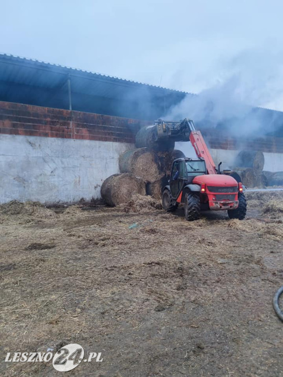 W Wojnowicach spaliła się ładowarka