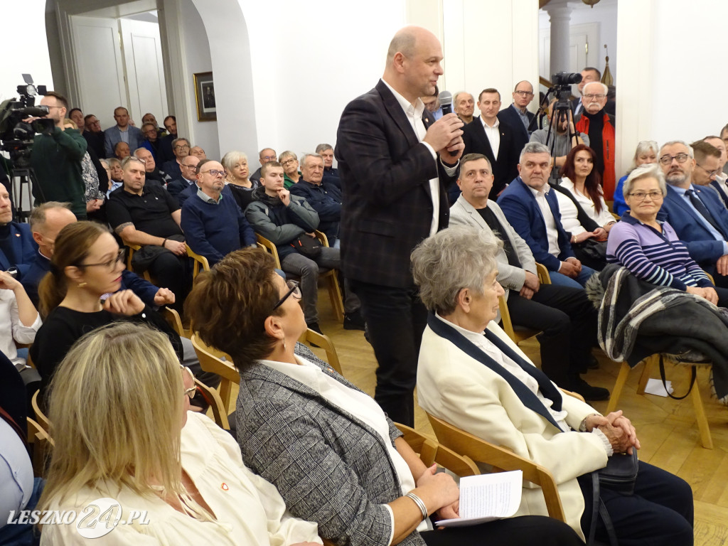 Grzegorz Rusiecki kandydatem na prezydenta Leszna