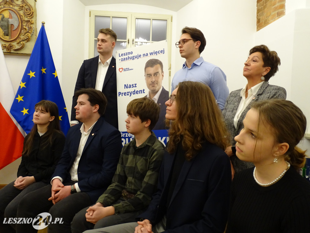 Grzegorz Rusiecki kandydatem na prezydenta Leszna
