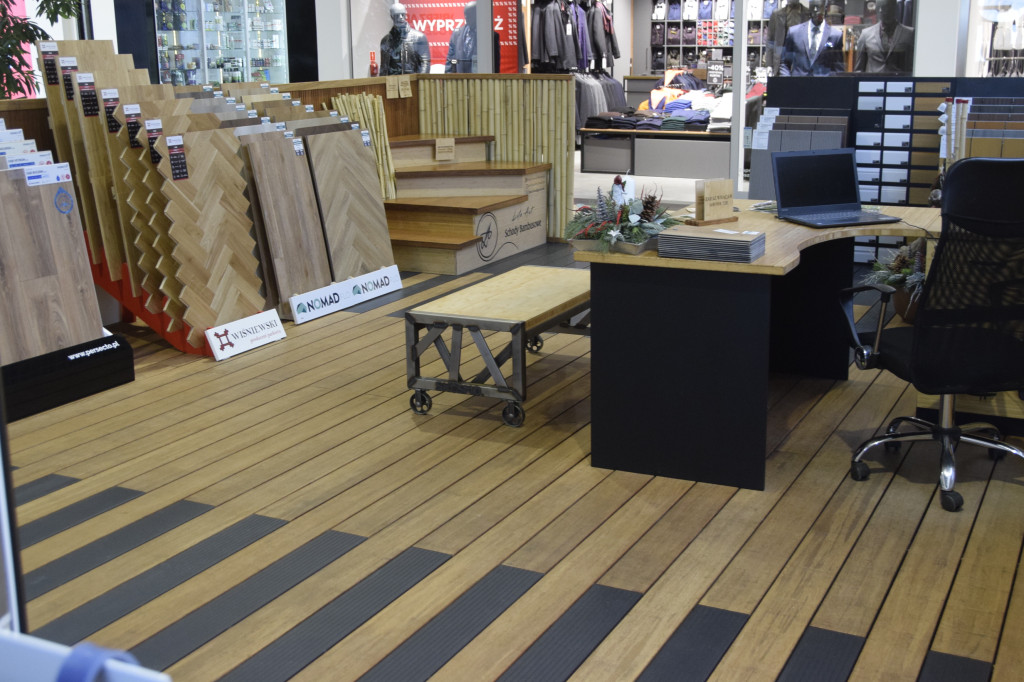 Stoisko Skosmo Bamboo w Galerii Leszno