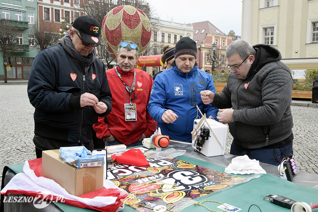 Balon WOŚP wystartował w Lesznie