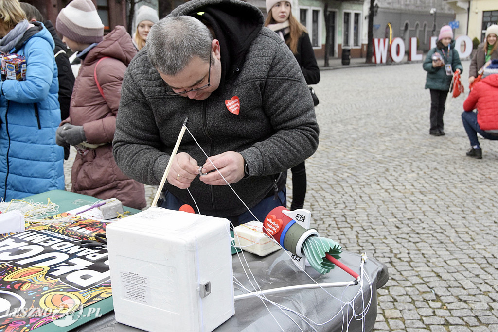 Balon WOŚP wystartował w Lesznie
