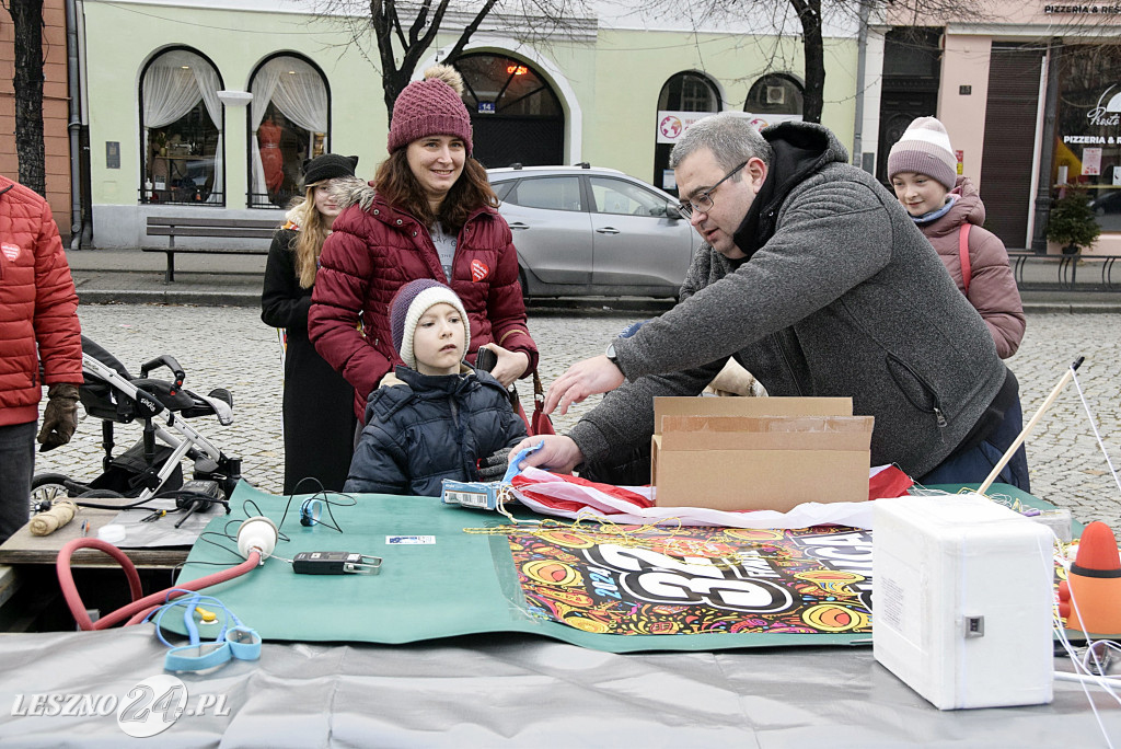 Balon WOŚP wystartował w Lesznie