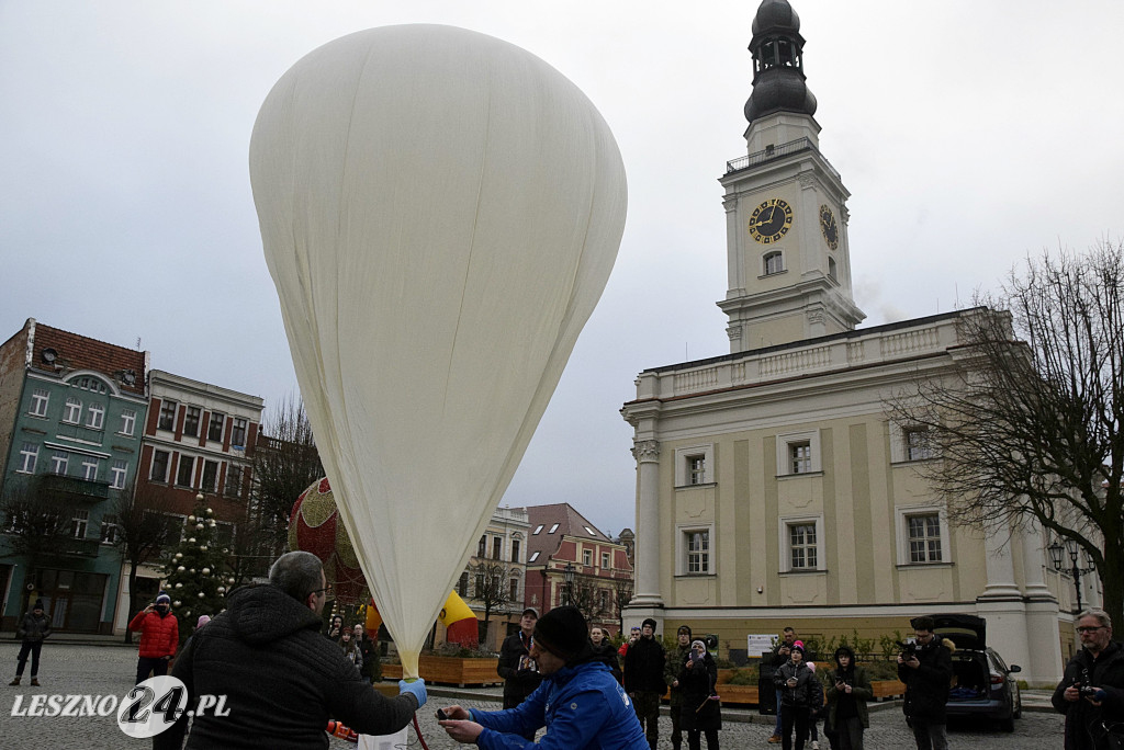 Balon WOŚP wystartował w Lesznie