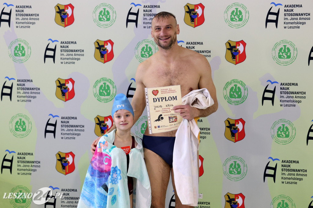 Test Coopera dla WOŚP w Lesznie