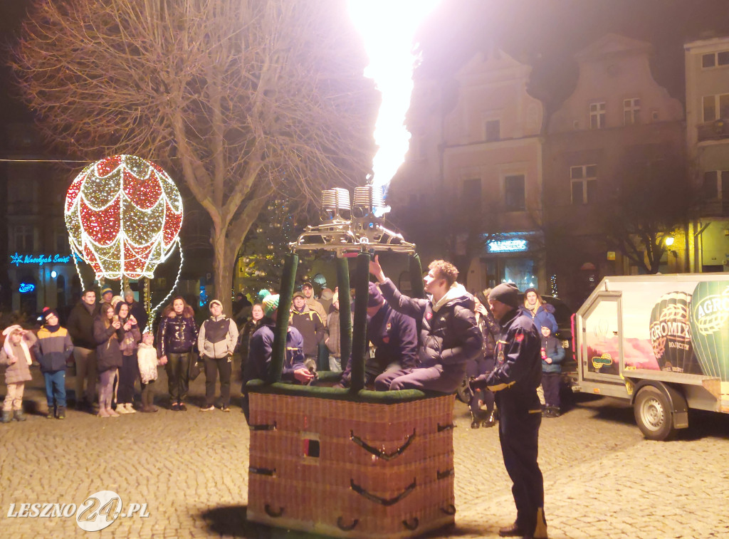 Światełko do nieba w Lesznie. WOŚP 2024