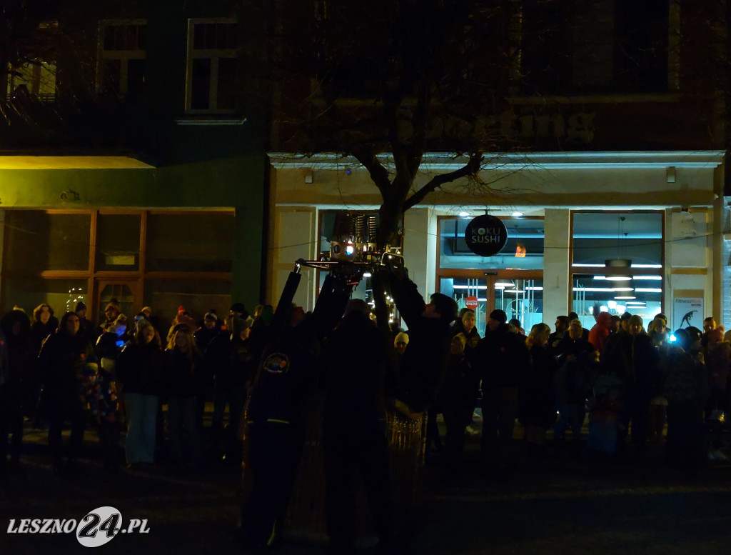 Światełko do nieba w Lesznie. WOŚP 2024