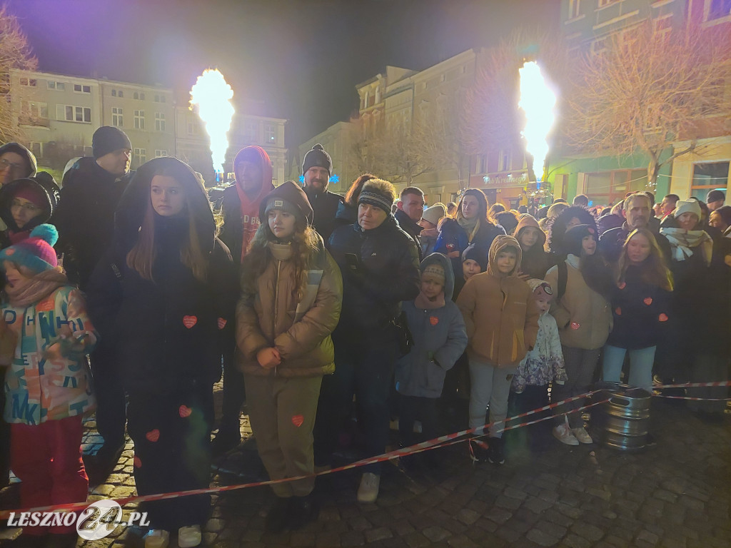 Światełko do nieba w Lesznie. WOŚP 2024