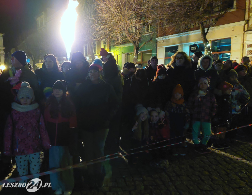 Światełko do nieba w Lesznie. WOŚP 2024